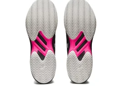 Cheap ASICS SOLUTION SWIFT FF CLAY Black/Hot Pink