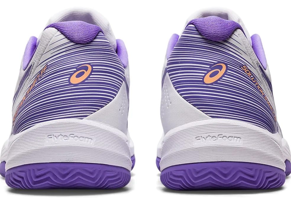 Cheap ASICS SOLUTION SWIFT FF CLAY White/Amethyst