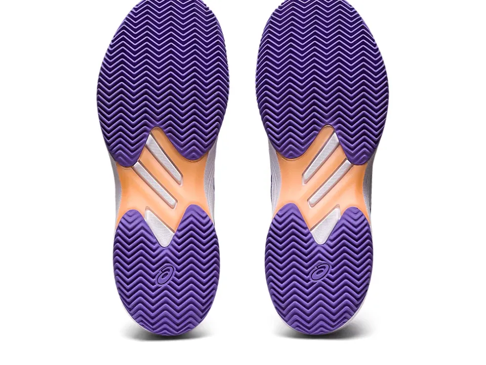 Cheap ASICS SOLUTION SWIFT FF CLAY White/Amethyst