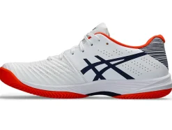 Hot ASICS SOLUTION SWIFT FF CLAY White/Blue Expanse