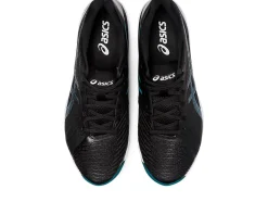 Discount ASICS SOLUTION SWIFT FF CLAY Black/Misty Pine