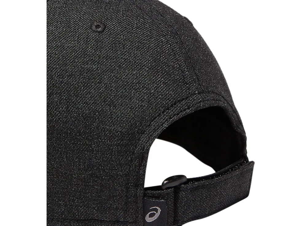 Hot ASICS SPIRAL LOGO CAP Performance Black