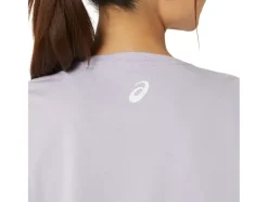 Hot ASICS SUNFLOWER SLOGAN V-NECK Dusk Violet