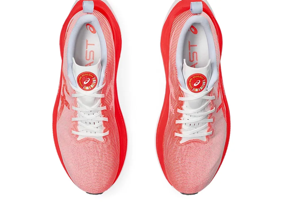 Best Sale ASICS SUPERBLAST White/Sunrise Red