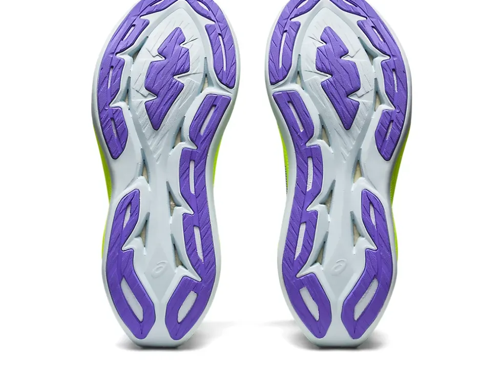 New ASICS SUPERBLAST Hazard Green/Amethyst