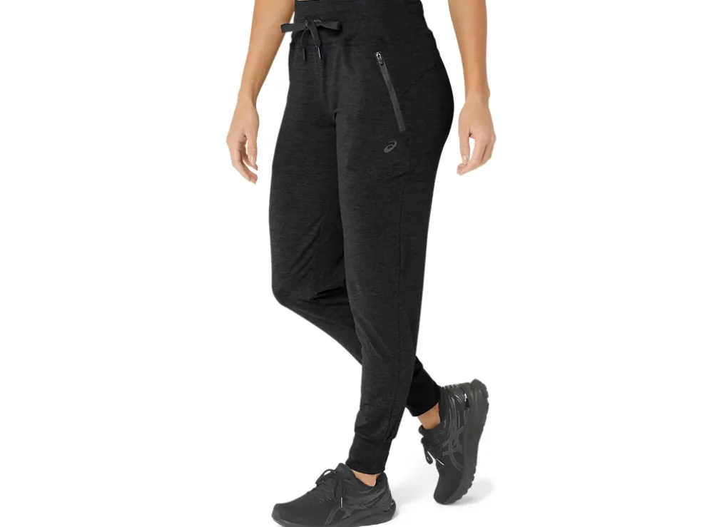 Cheap ASICS TECH PANT 2.0 Performance Black Spacedye