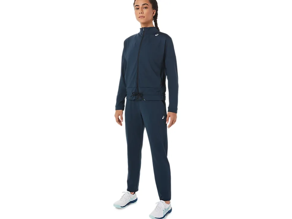 Best ASICS TENNIS JACKET French Blue/Performance Black