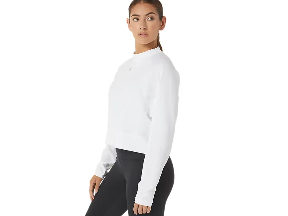 Fashion ASICS THE NEW STRONG rePURPOSED PULLOVER White
