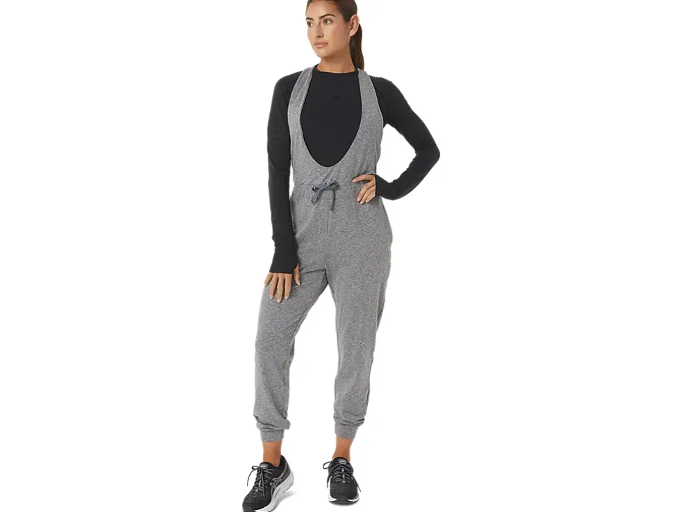 Flash Sale ASICS THE NEW STRONG rePURPOSED JUMPSUIT Dark Grey Heather