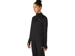 Hot ASICS THERMOPOLIS HALF ZIP Performance Black