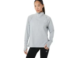 Cheap ASICS THERMOPOLIS HALF ZIP Light Grey Heather