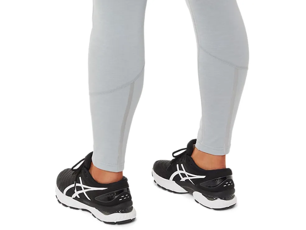 Clearance ASICS THERMOPOLIS WINTER TIGHT Light Grey Heather