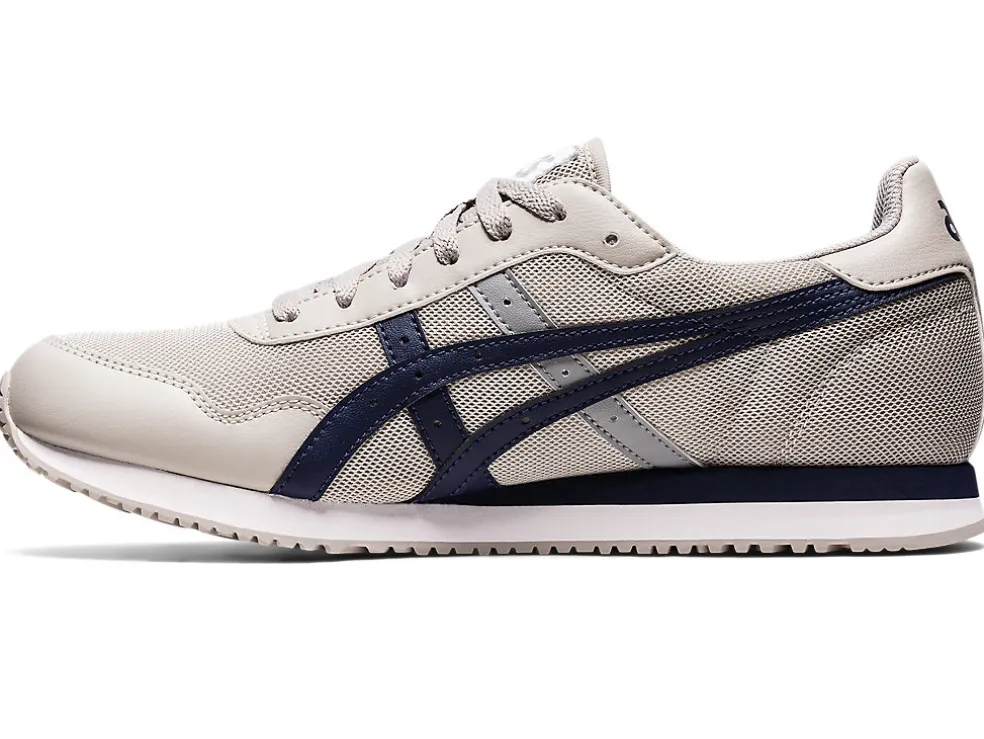 Fashion ASICS TIGER RUNNER Oyster Grey/Peacoat