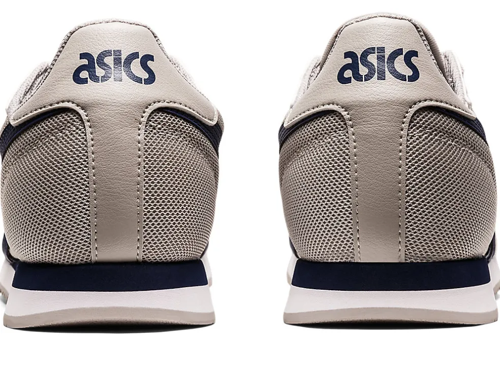 Fashion ASICS TIGER RUNNER Oyster Grey/Peacoat