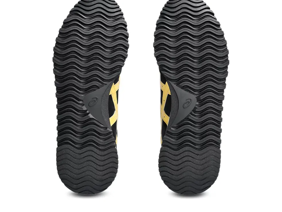Online ASICS Tiger RUNNER II Black/Faded Yellow