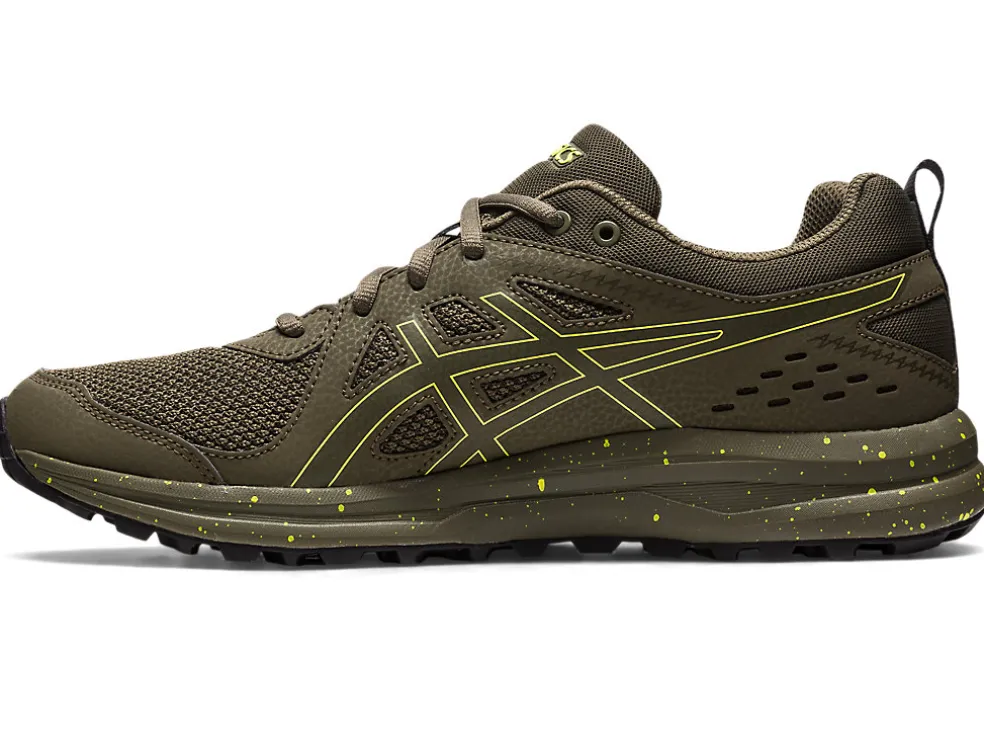 Shop ASICS TORRANCE TRAIL Brown Stone/Lemon Spark
