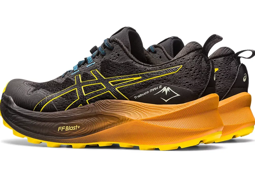 Discount ASICS Trabuco Max 2 Black/Golden Yellow