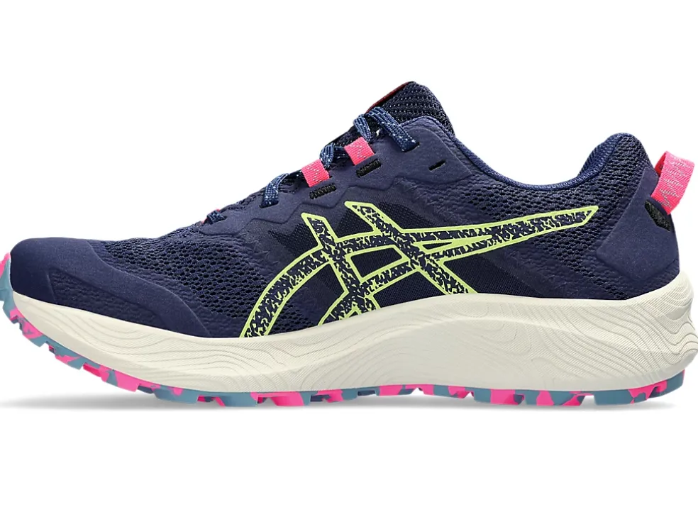 Outlet ASICS Trabuco Terra 2 Deep Ocean/Lime Green