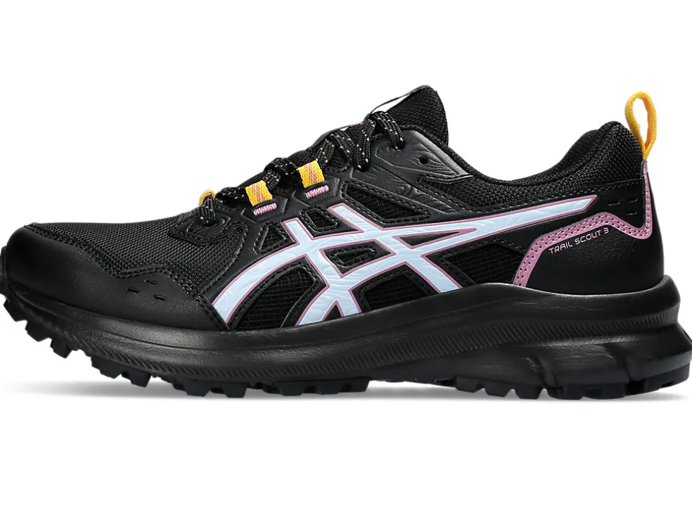 Sale ASICS TRAIL SCOUT 3 Black/Light Blue