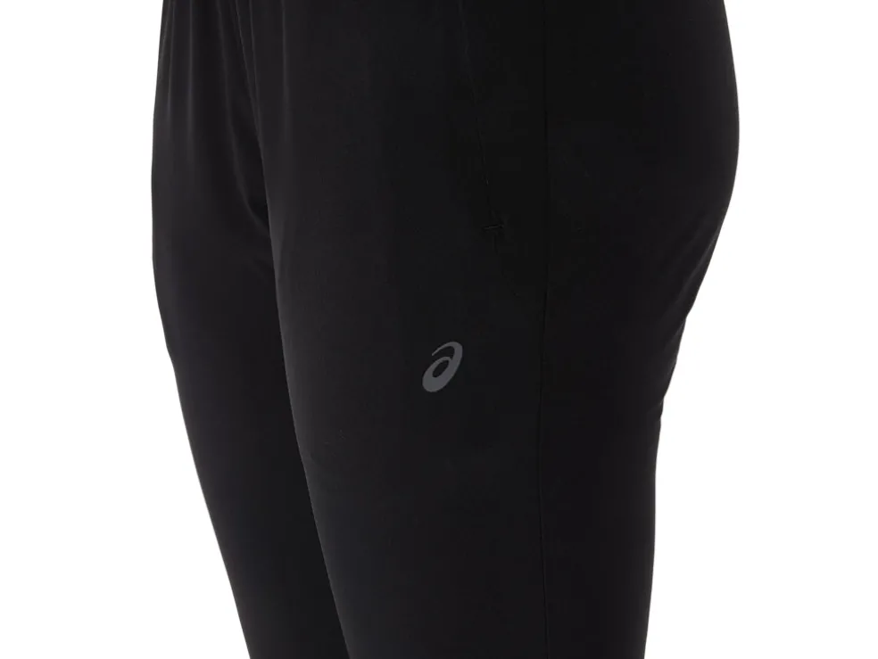 Shop ASICS TRAINING CORE STRETCH WOVEN PANT Performance Black
