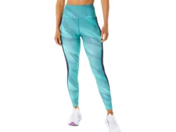 Hot ASICS TRAINING GRAPHIC TIGHT Misty Pine