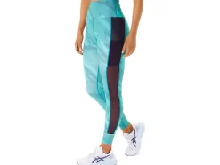 Hot ASICS TRAINING GRAPHIC TIGHT Misty Pine