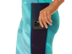 Hot ASICS TRAINING GRAPHIC TIGHT Misty Pine