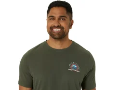 New ASICS UNISEX GO OUTSIDE CREW Olive Canvas