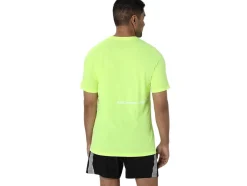 Best ASICS UNISEX NYC RUN CLUB 2.0 CREW Safety Yellow