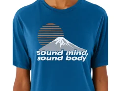 Sale ASICS UNISEX SMSB JOURNEY TEE Lake Drive Heather