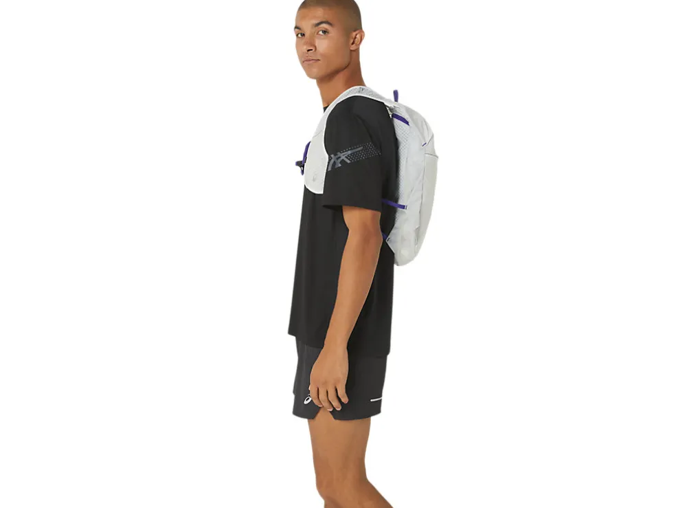 Outlet ASICS UNISEX BACKPACK 8L Glacier Grey/Eggplant