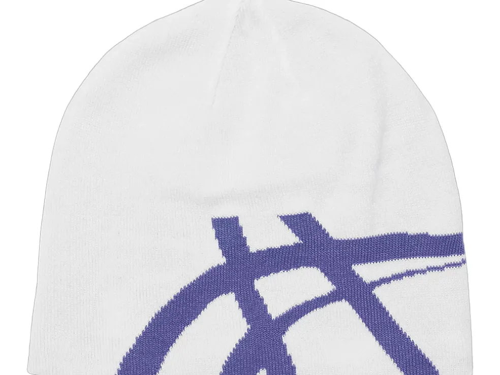 Online ASICS UNISEX BEANIE GLOVE SET Birch/Blue Violet