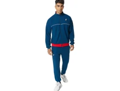 Fashion ASICS UNISEX CLASSIC KNIT JACKET Mako Blue