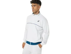 Best Sale ASICS UNISEX CLASSIC KNIT JACKET Brilliant White