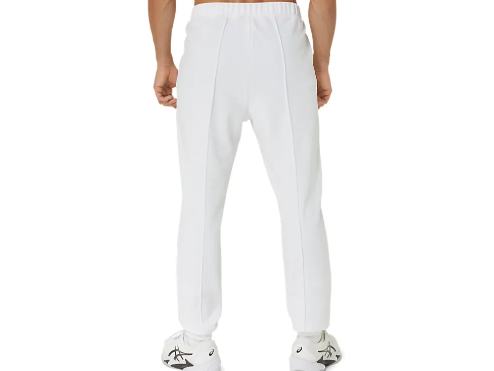 Store ASICS UNISEX CLASSIC KNIT PANT Brilliant White
