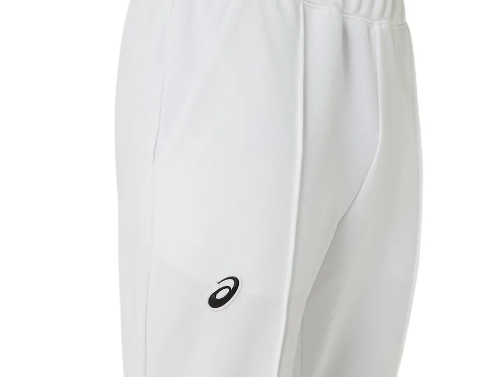 Store ASICS UNISEX CLASSIC KNIT PANT Brilliant White