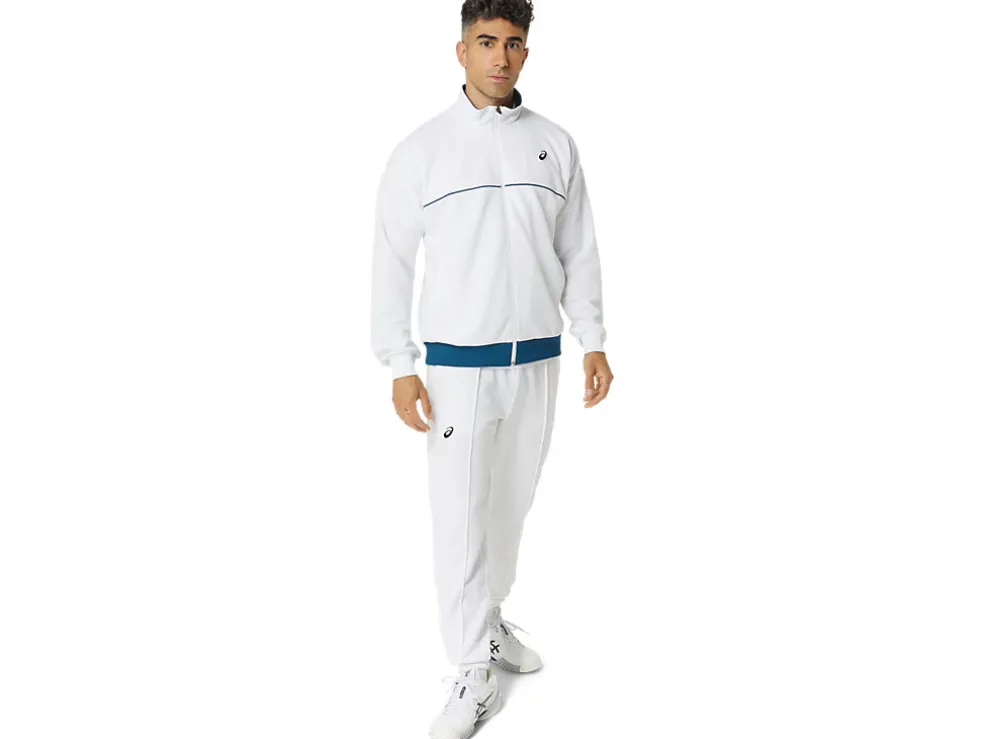 Store ASICS UNISEX CLASSIC KNIT PANT Brilliant White