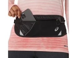 Discount ASICS UNISEX WAIST POUCH LARGE Performance Black