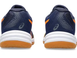 Hot ASICS UPCOURT 5 GRADE SCHOOL Peacoat/Shocking Orange