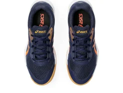 Hot ASICS UPCOURT 5 GRADE SCHOOL Peacoat/Shocking Orange