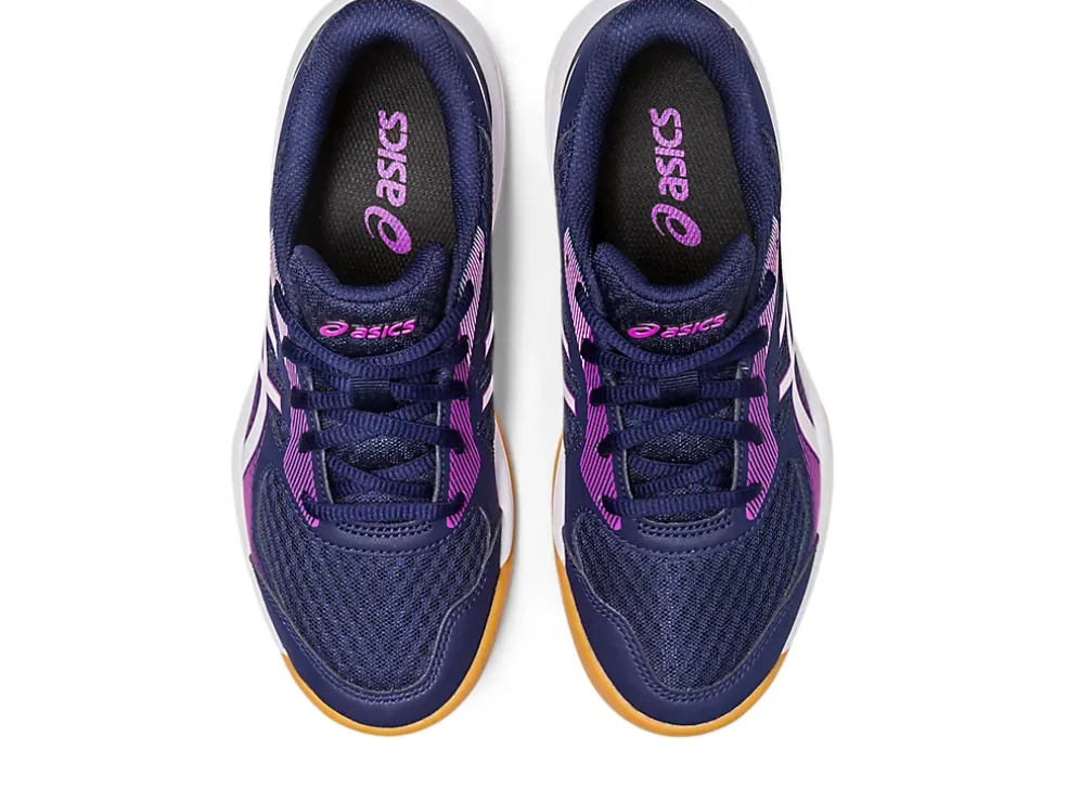 Cheap ASICS UPCOURT 5 GRADE SCHOOL Peacoat/Orchid