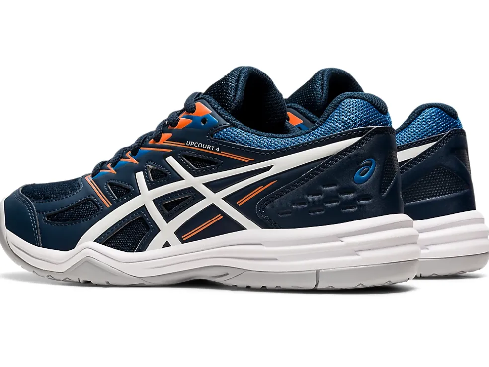 Fashion ASICS UPCOURT 4 GRADE SCHOOL French Blue/White