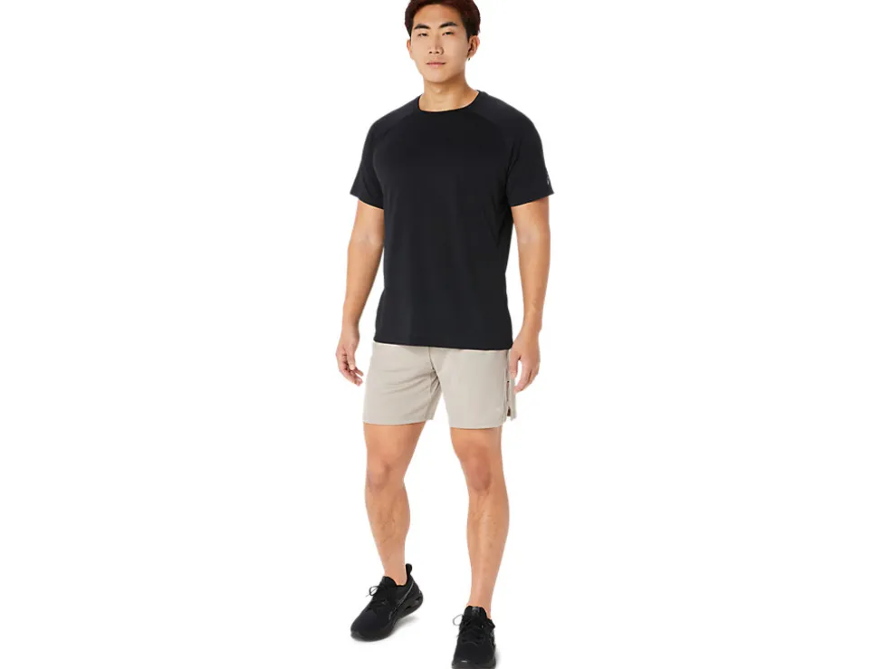 Outlet ASICS VENTED MESH 7IN KNIT SHORTS Moonrock