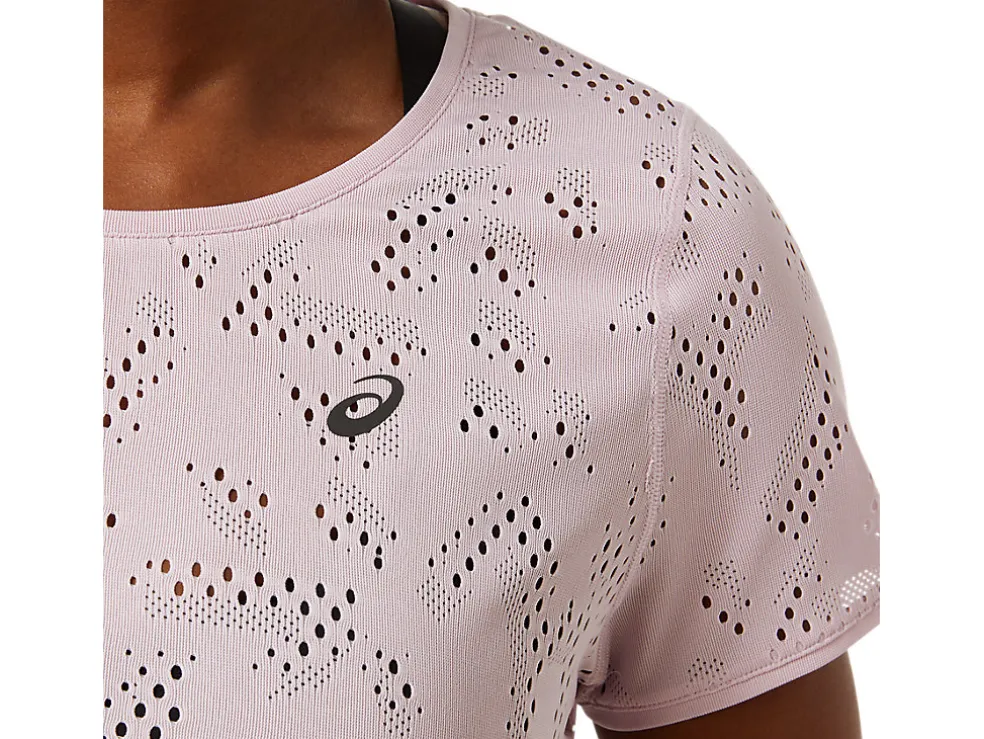 Discount ASICS VENTILATE ACTIBREEZE SHORT SLEEVE TOP Barely Rose