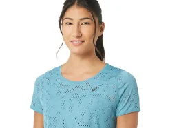 Shop ASICS VENTILATE ACTIBREEZE SHORT SLEEVE TOP Gris Blue