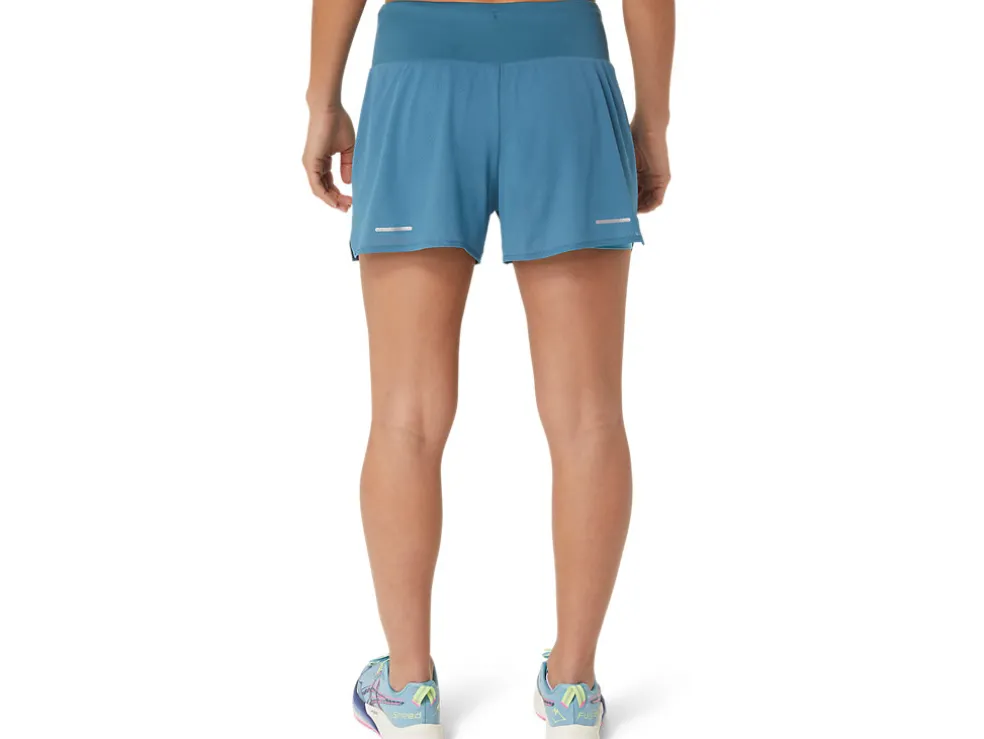 Flash Sale ASICS VENTILATE 2-N-1 3.5IN SHORT Gloomy Sea/Gris Blue