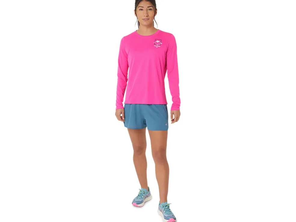 Flash Sale ASICS VENTILATE 2-N-1 3.5IN SHORT Gloomy Sea/Gris Blue