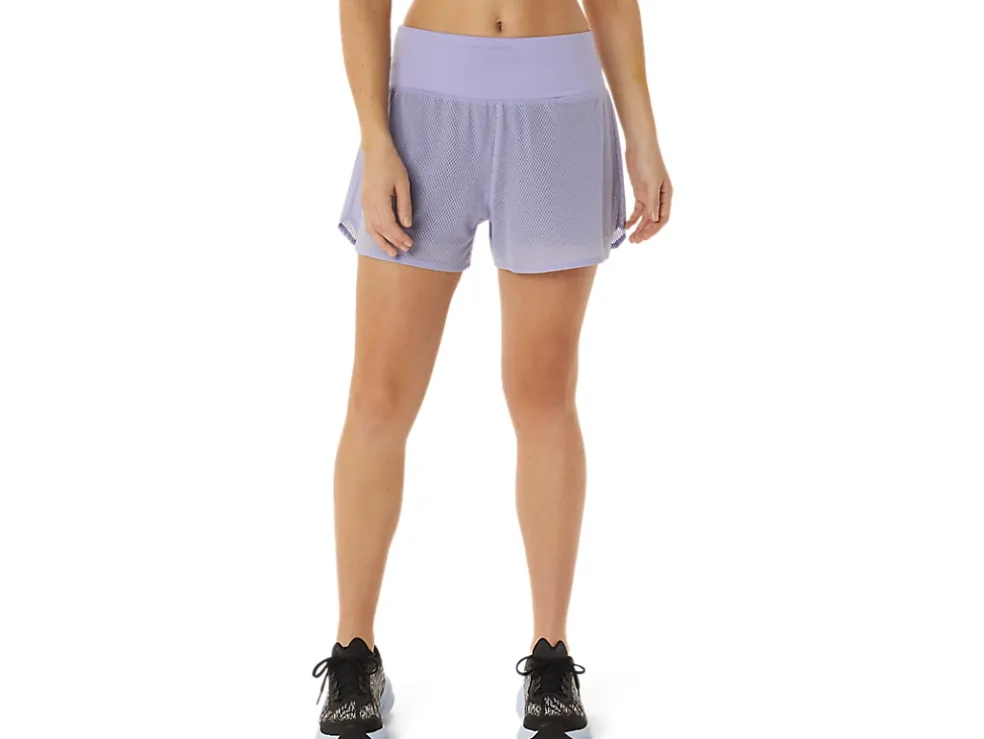Shop ASICS VENTILATE 2-N-1 3.5IN SHORT Vapor/Night Shade
