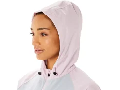 Sale ASICS WATERPROOF JACKET Piedmont Grey/Barely Rose