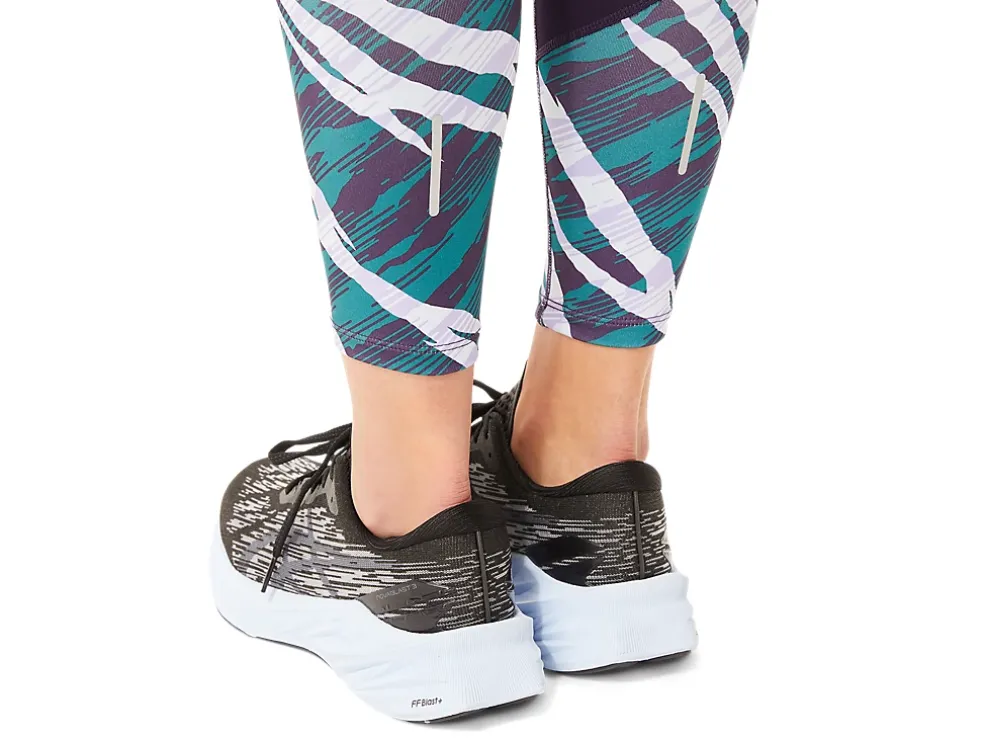 Cheap ASICS WILD CAMO 7/8 TIGHT Night Shade/Velvet Pine